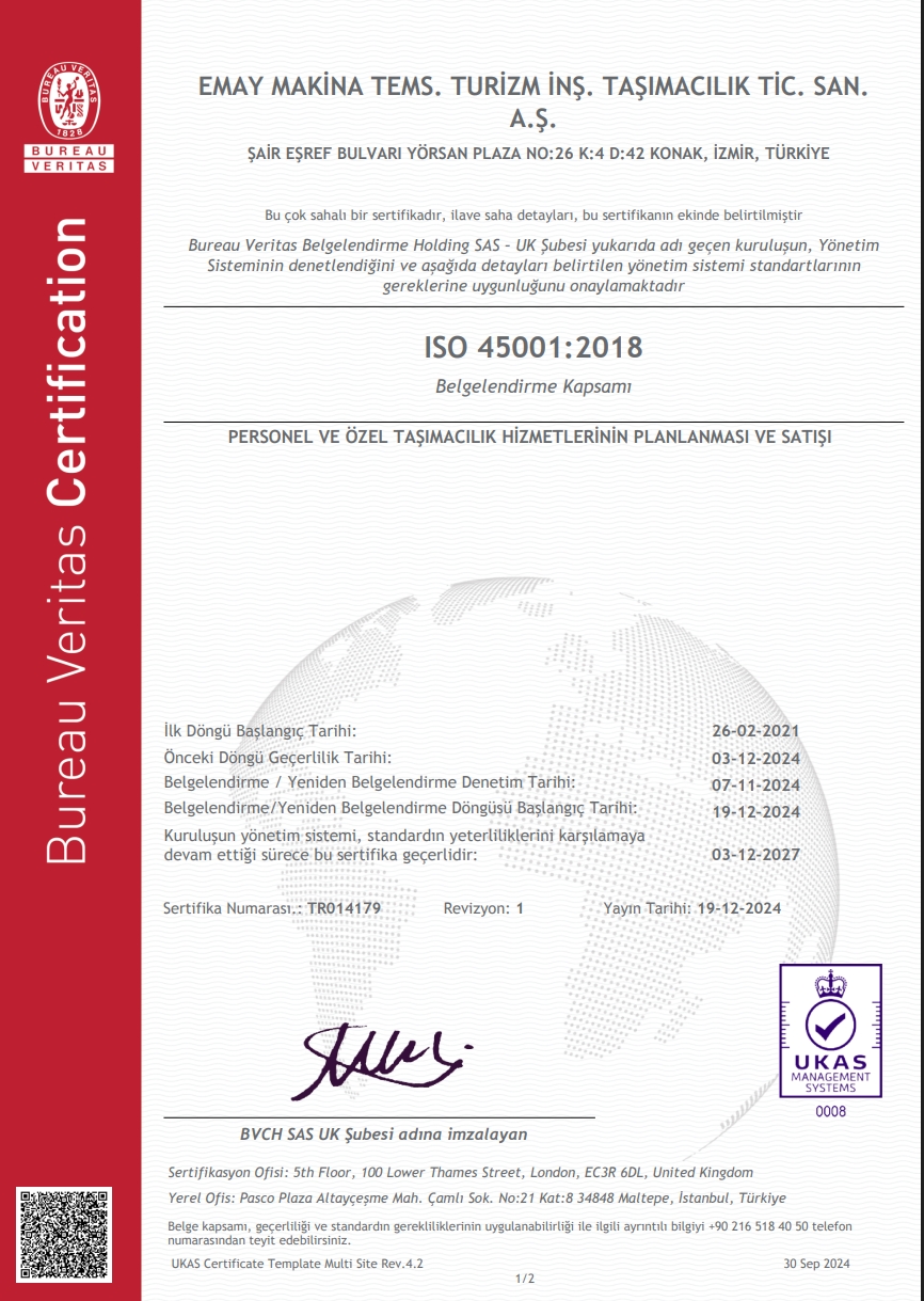 ISO 45001:2018